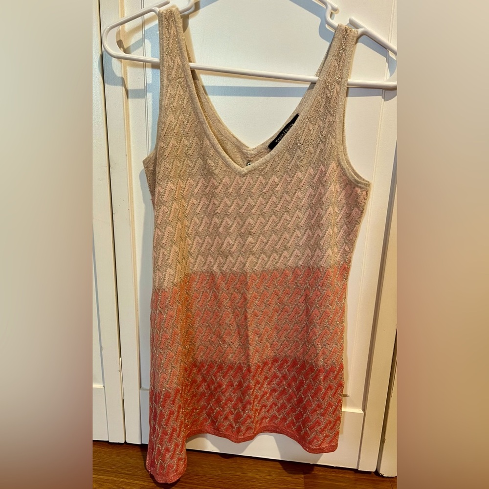 WHBM shimmer sweater tank